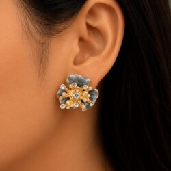 Minimal Floral Earrings